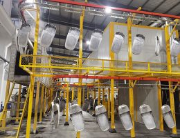 malování pouličního světla